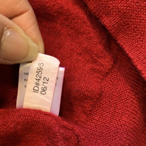 Express Extra Fine Merino Wool Sweater Mens XL (Tag) M (Actual) Modern Fit READ* - Picture 9 of 12